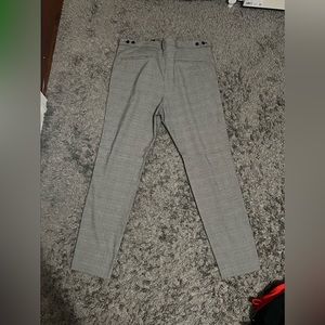 H&M stripped grey dress pants